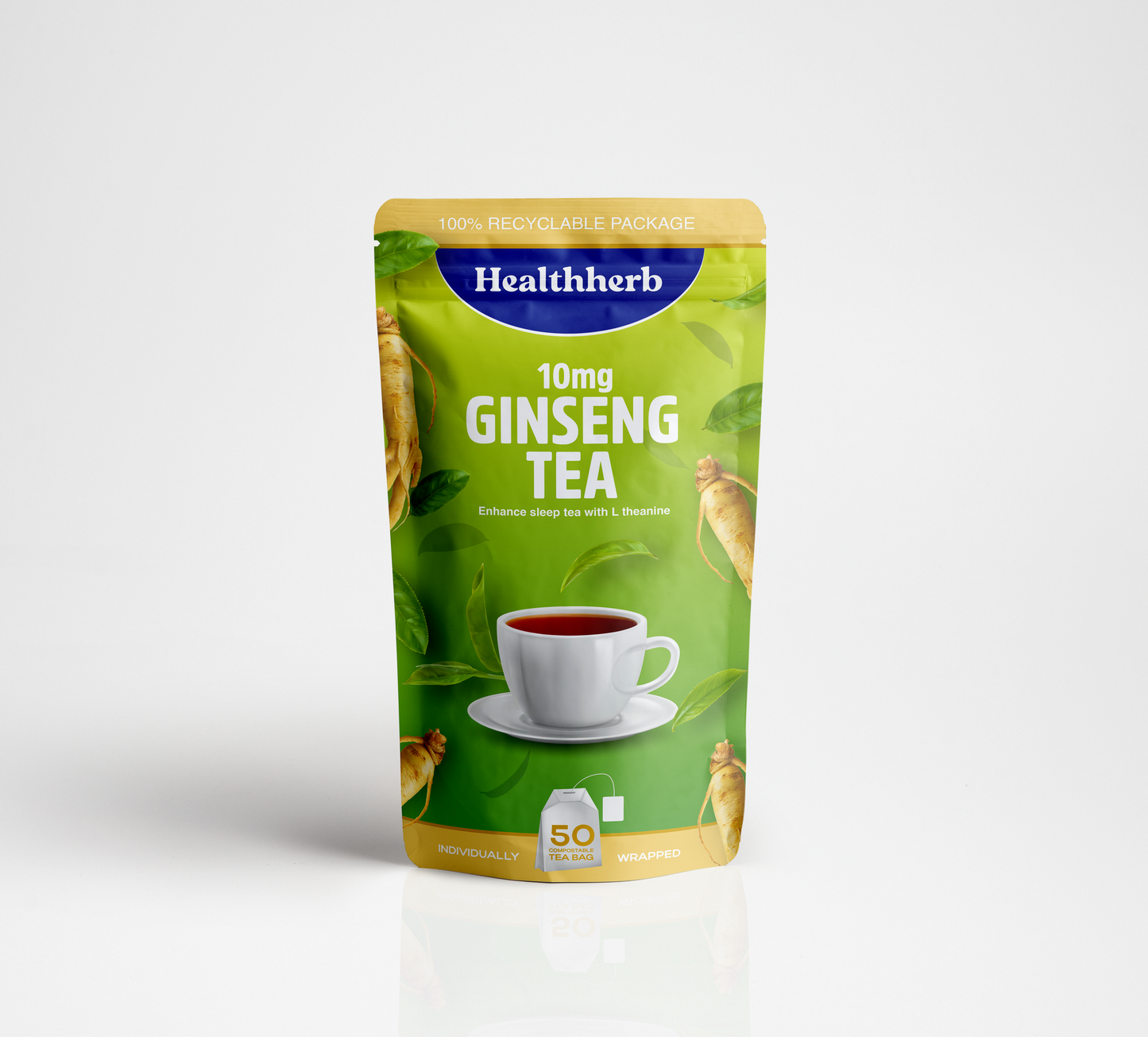 GINSENG 10MG GREEN TEA SLEEP (ZC)