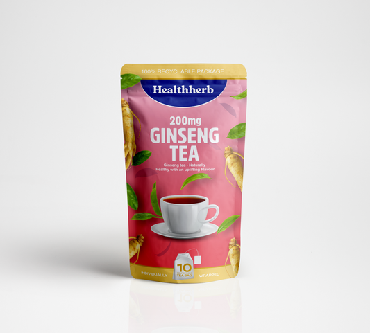 GINSENG 200MG RED TEA BOOST DRIVE