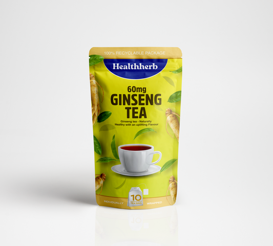 GINSENG 60MG YELLOW TEA BOOST DRIVE