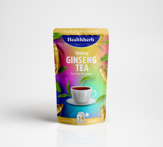 RAINBOW GINSENG 100MG TEA ENERGY DRIVE